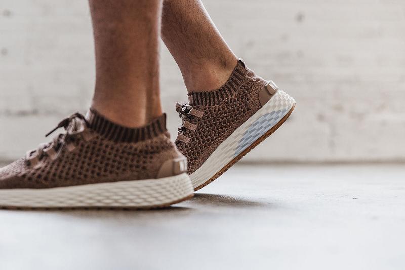 Nobull Espresso Knit Runner Men's Running Shoes Brown | USA F1024D
